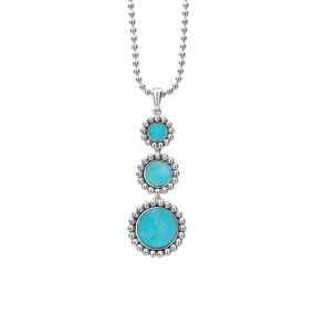 Maya Turquoise Drop Pendant Necklace