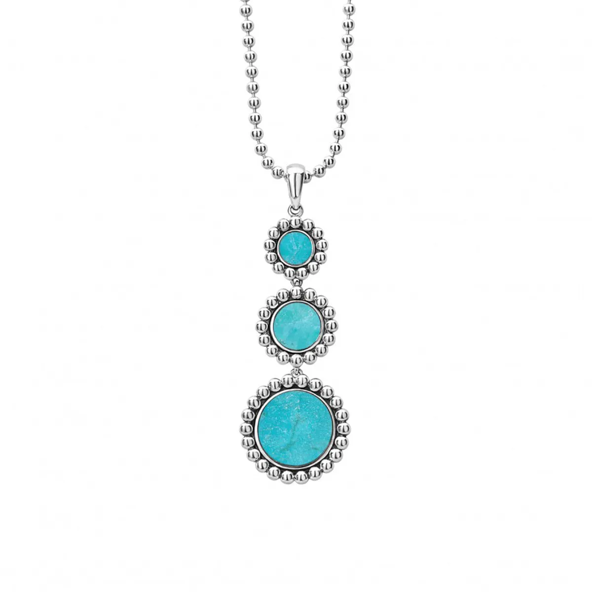 Maya Turquoise Drop Pendant Necklace