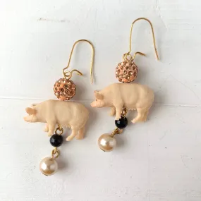 Miniature Pig Earrings