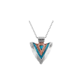 Montana Inner Light Arrowhead Turquoise Necklace