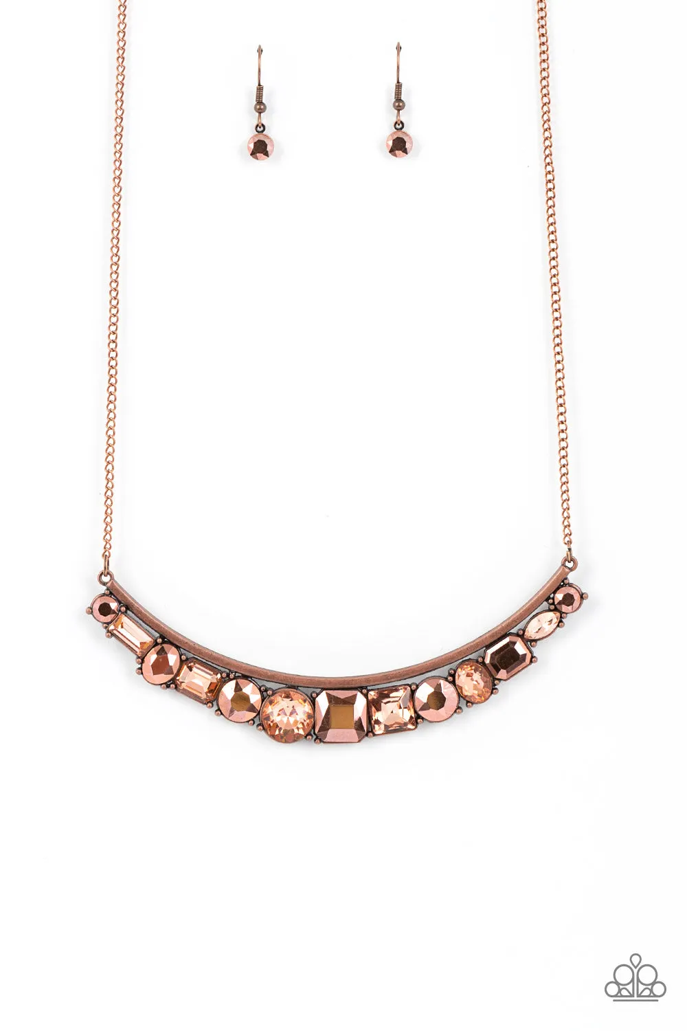 Necklace The Only SMOKE-SHOW in Town - Copper N2255