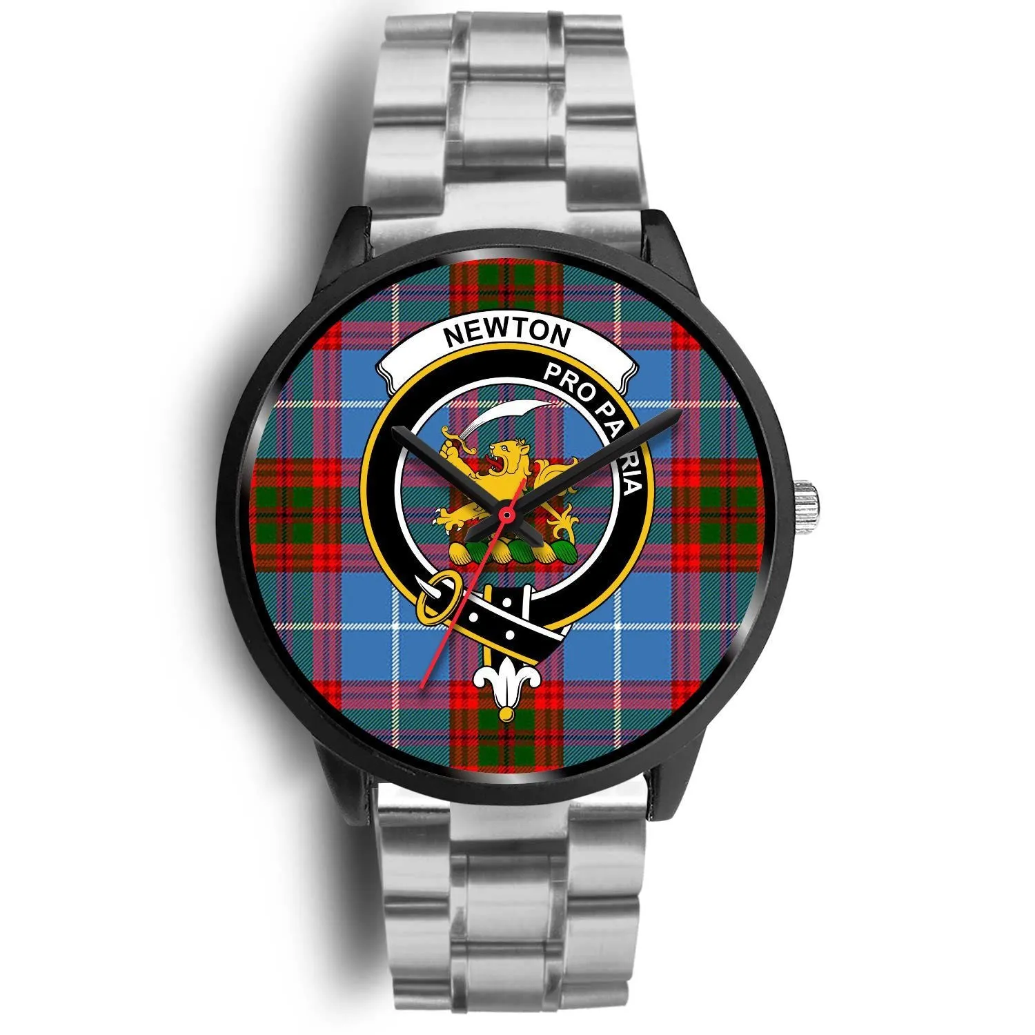 Newton Clan Badge Tartan Black Watch