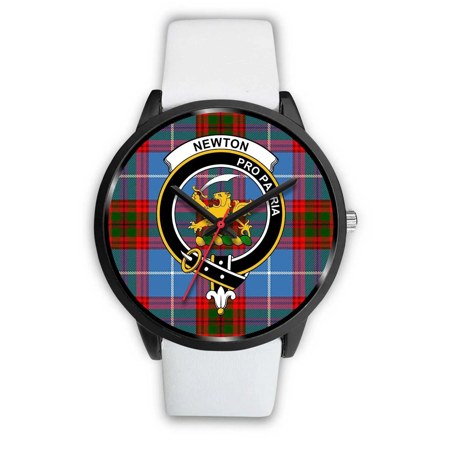 Newton Clan Badge Tartan Black Watch