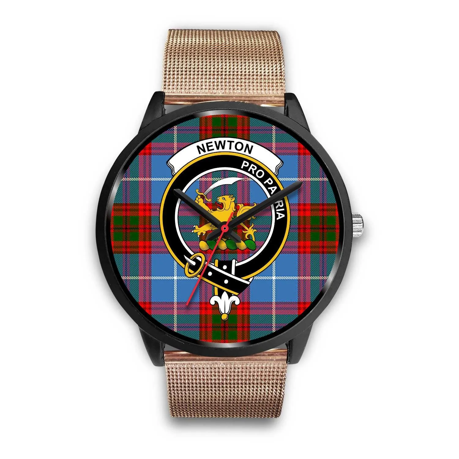 Newton Clan Badge Tartan Black Watch