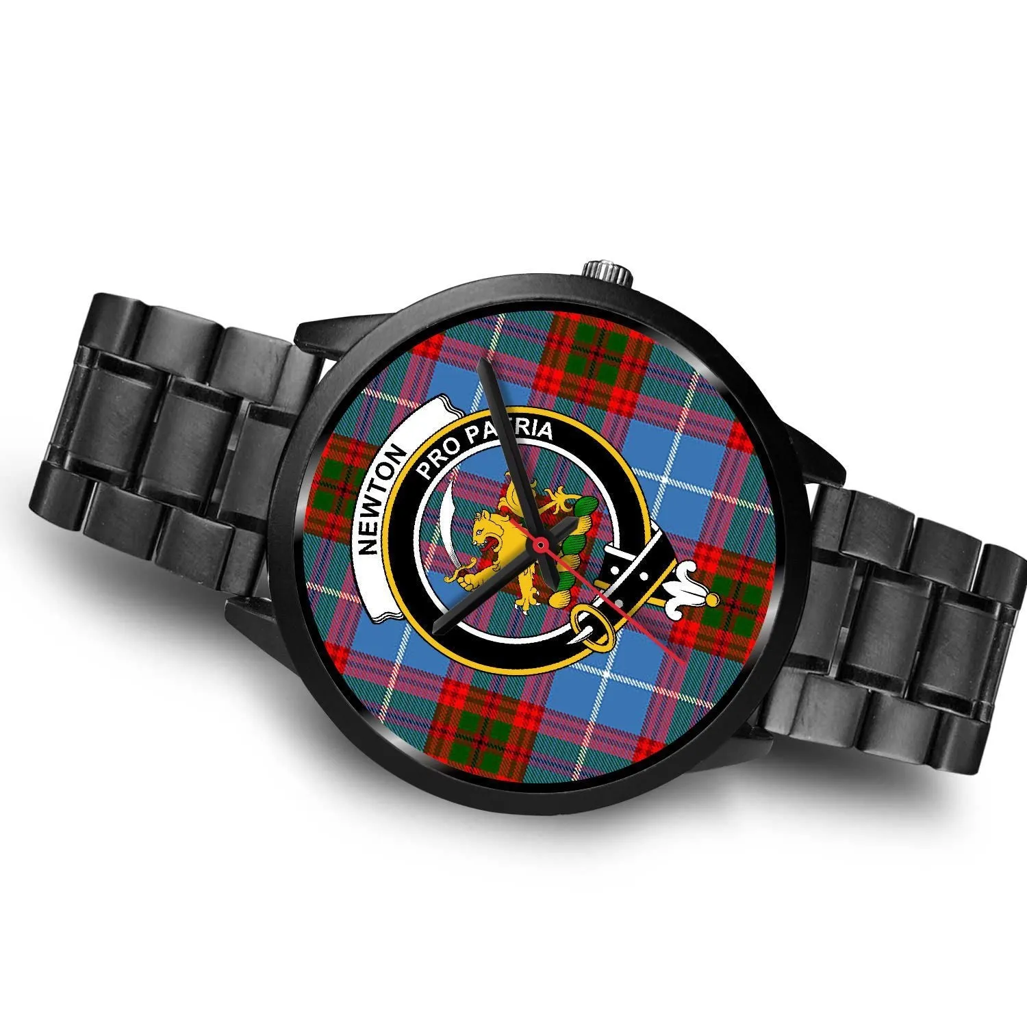 Newton Clan Badge Tartan Black Watch