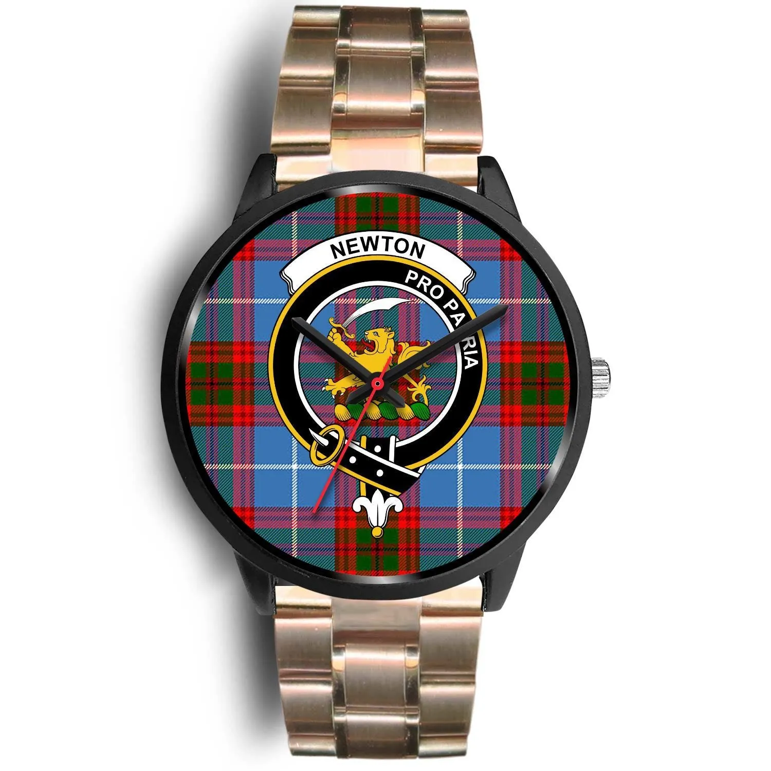 Newton Clan Badge Tartan Black Watch