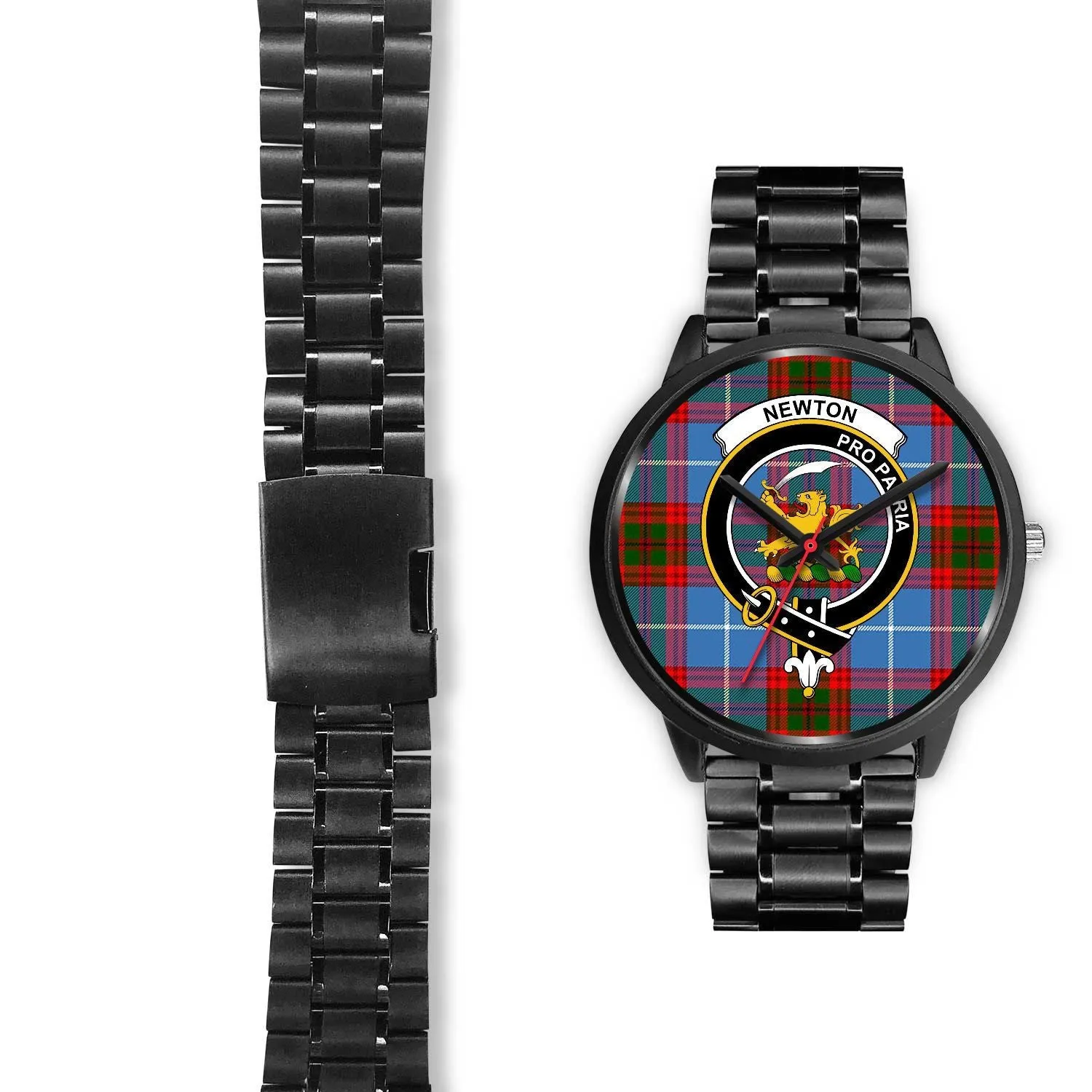 Newton Clan Badge Tartan Black Watch