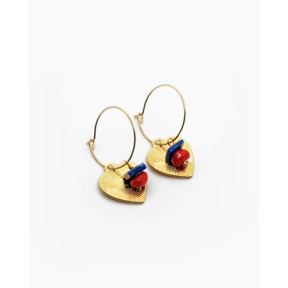 Nilai Charlie Heart Earrings