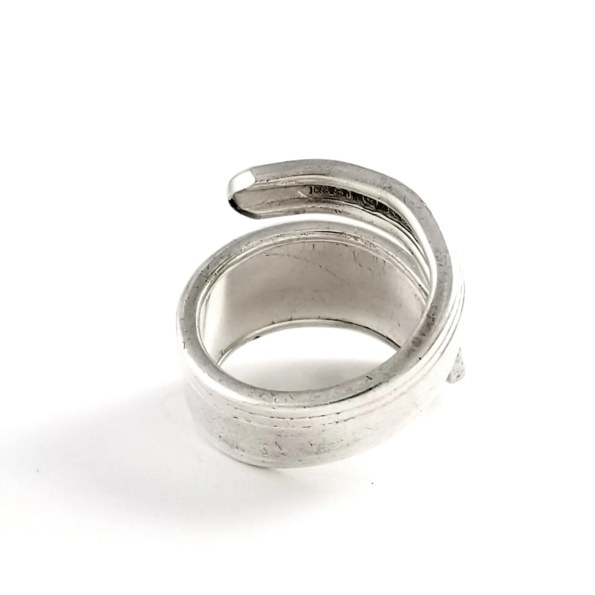 Oneida Chevron Wrap Around Spoon Ring