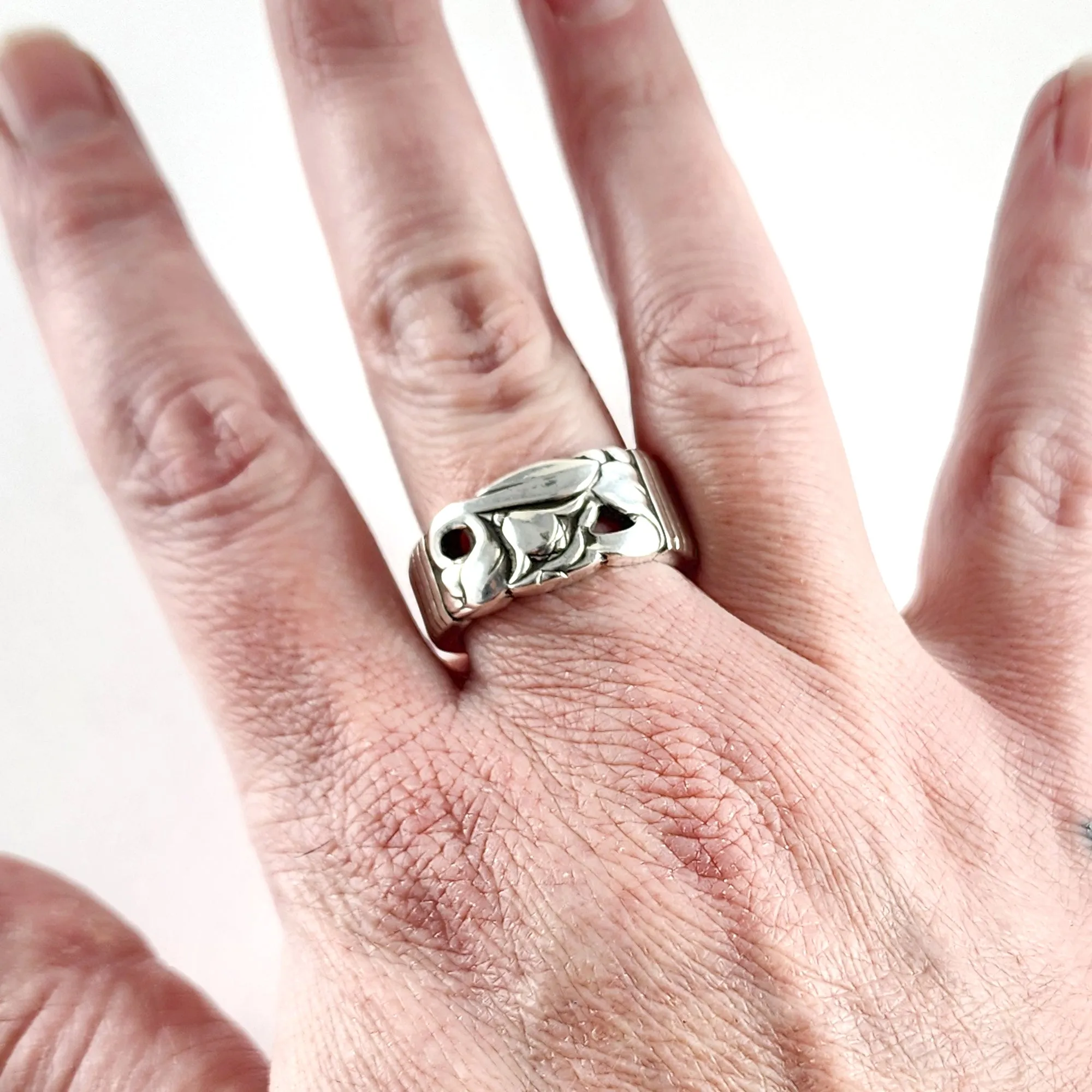 Oneida Morning Star Spoon Ring