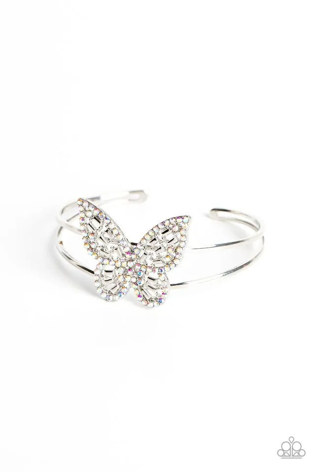 Paparazzi Bracelet ~ Butterfly Bella - Multi