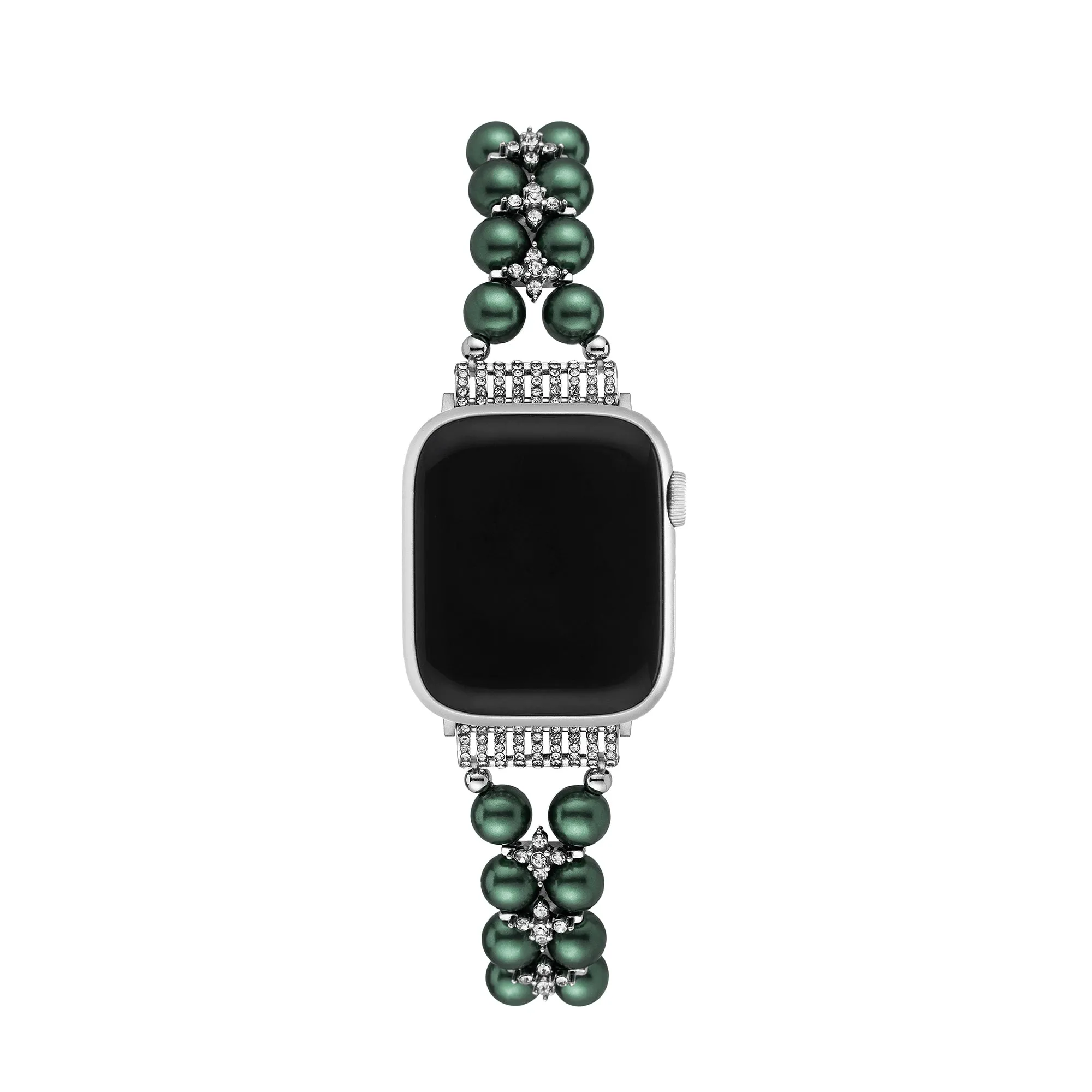 Pearl adorned Rhinestone Watch Band