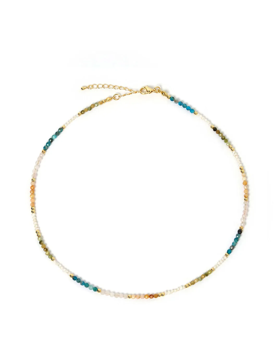 Piper Gemstone Necklace - Multi