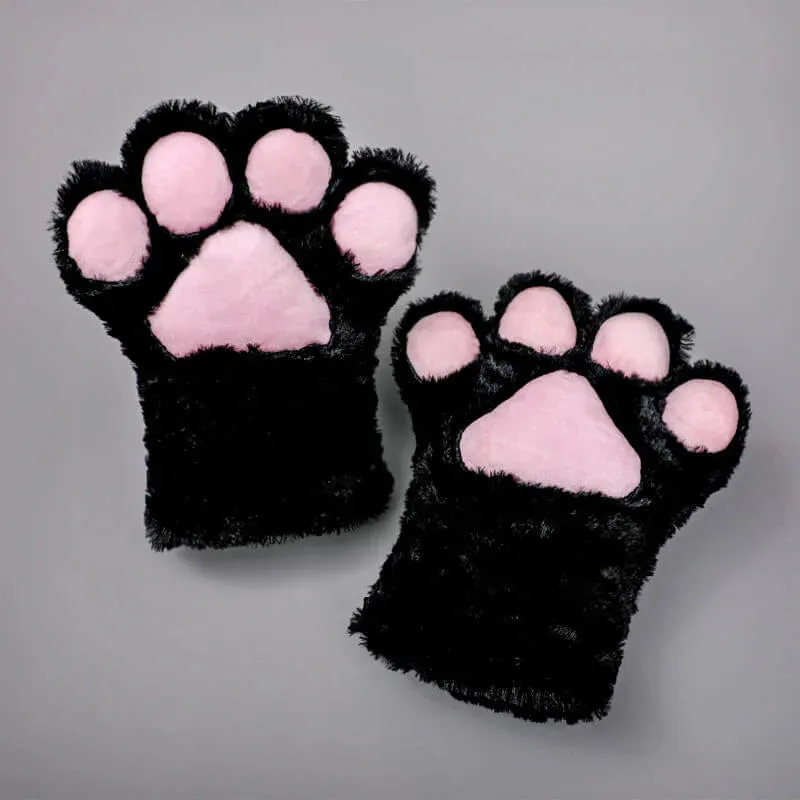 Plush Cat Claw Gloves AD21124