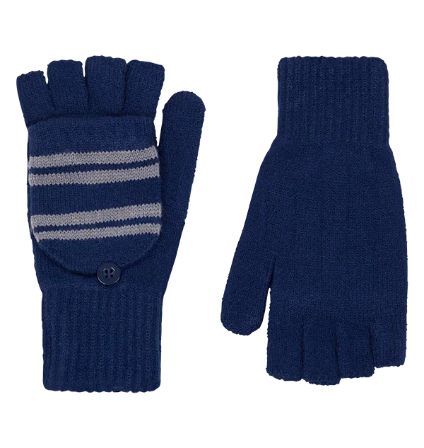 Ravenclaw Knitted Mitten Capped Gloves