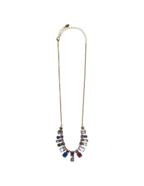 Regal Rectangles Statement Necklace - NCG19AGHAR