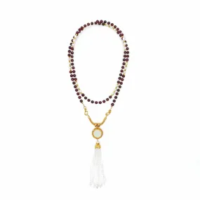 Return to Origin 4mm Garnet Necklace Set