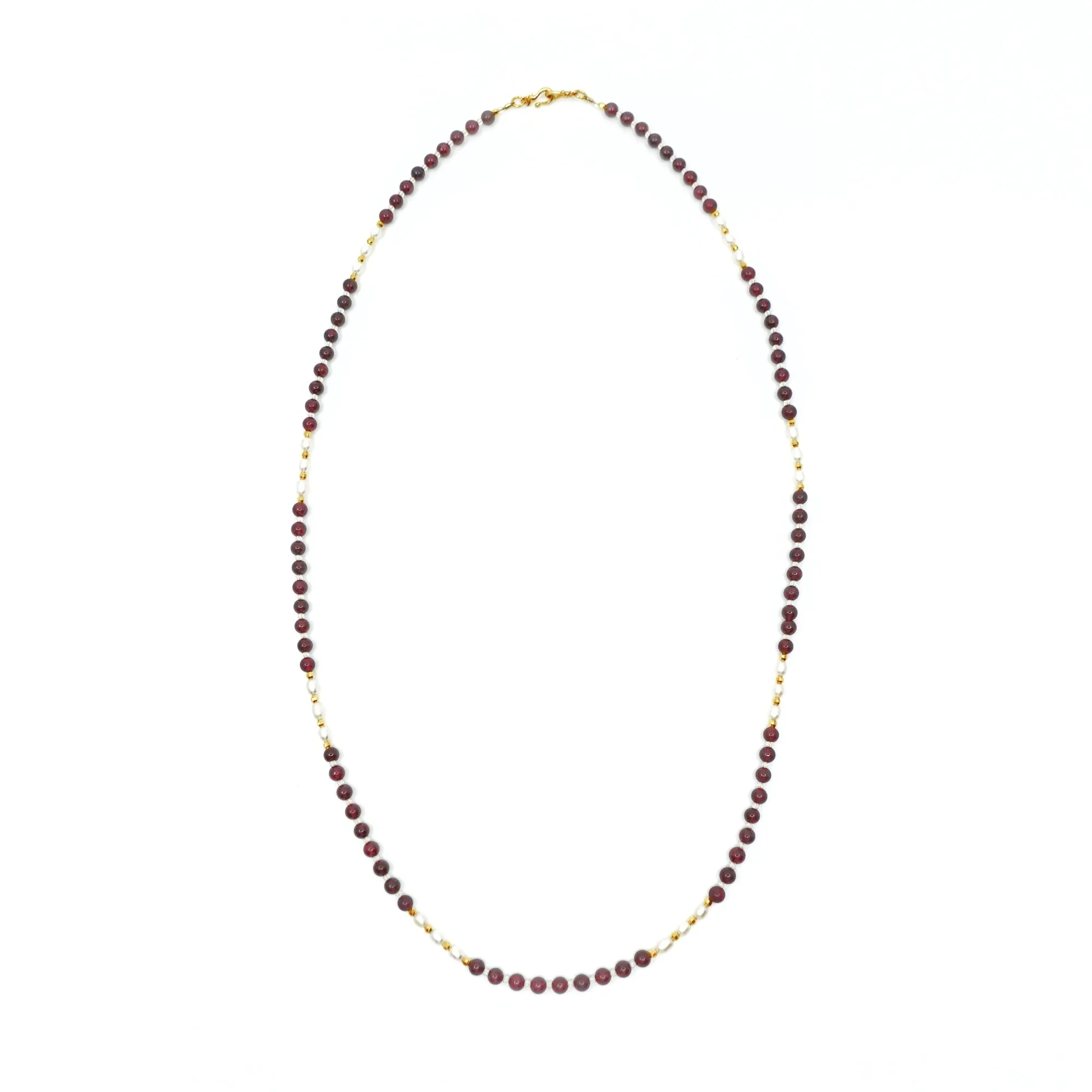 Return to Origin 4mm Garnet Necklace Set