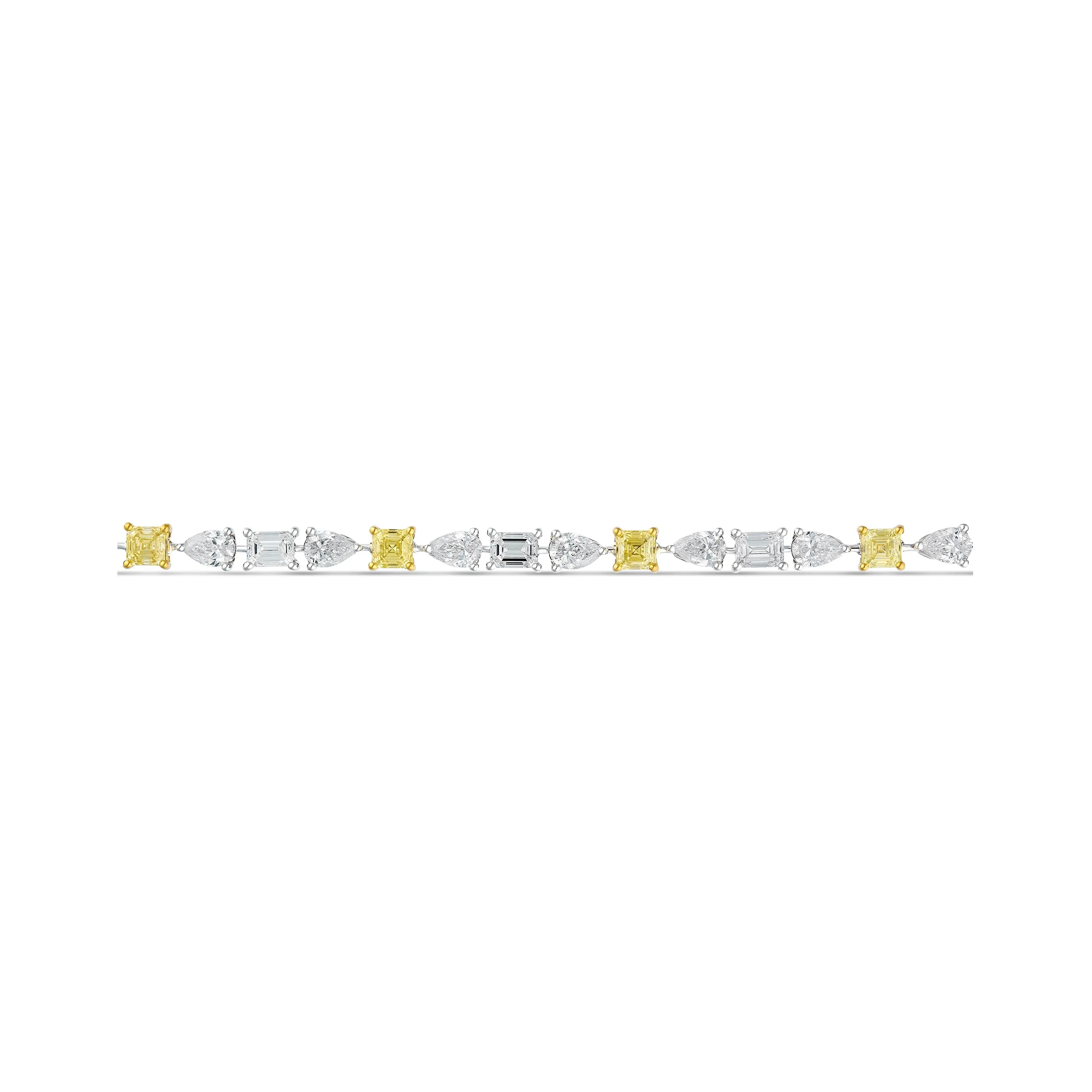 Riviera Monaco Fancy Yellow Diamond Bracelet