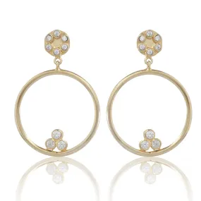 Sarah Stretton Natalia Zircon Earrings