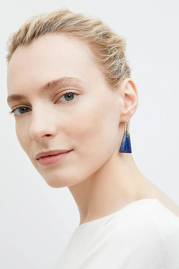 Shinique Earrings :: Lapis