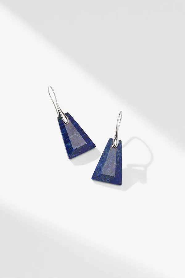 Shinique Earrings :: Lapis