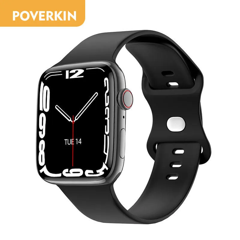 Smart Watch Men Women Smartwatch DIY Watch Face Bluetooth Calls Wireless Charging Heart Rate Monitor Fitness Bracelet