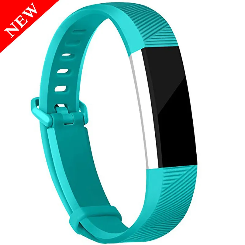 Soft Silicone Secure Adjustable Band for Fitbit Alta HR Band Wristband Strap Bracelet Watch Replacement Accessories