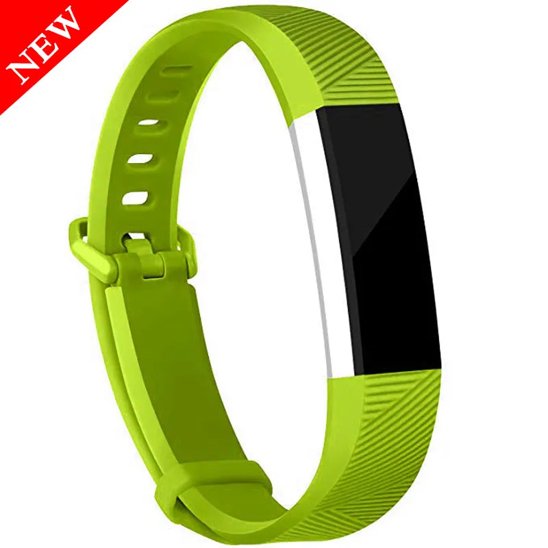 Soft Silicone Secure Adjustable Band for Fitbit Alta HR Band Wristband Strap Bracelet Watch Replacement Accessories