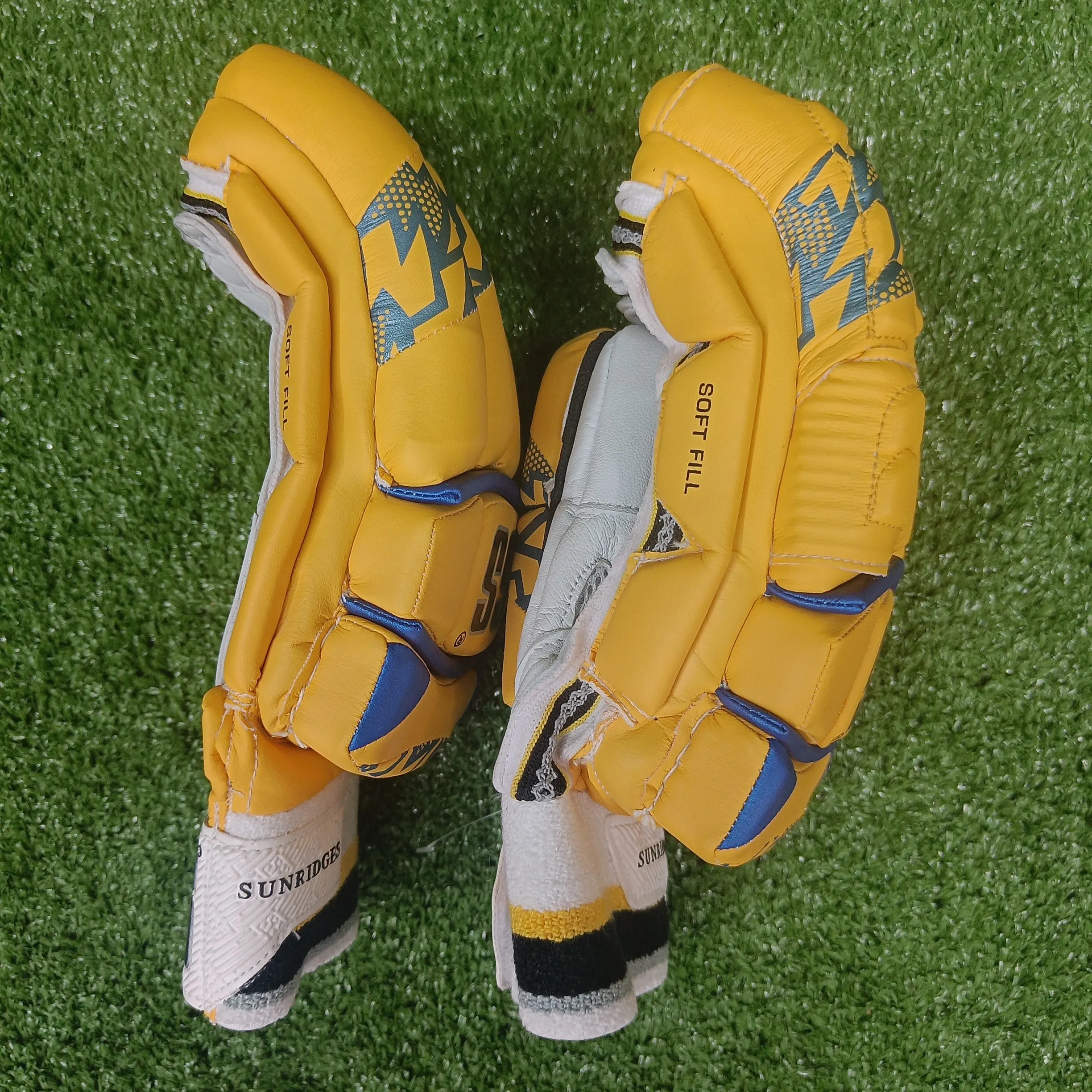 SS Super Test Chennai Super King IPL Cricket Batting Gloves