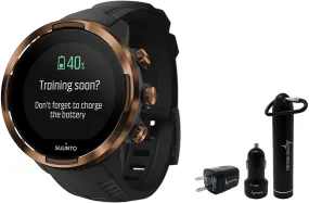 Suunto 9 Baro Durable Multisport GPS Watch with Barometric Altitude (Copper KAV)