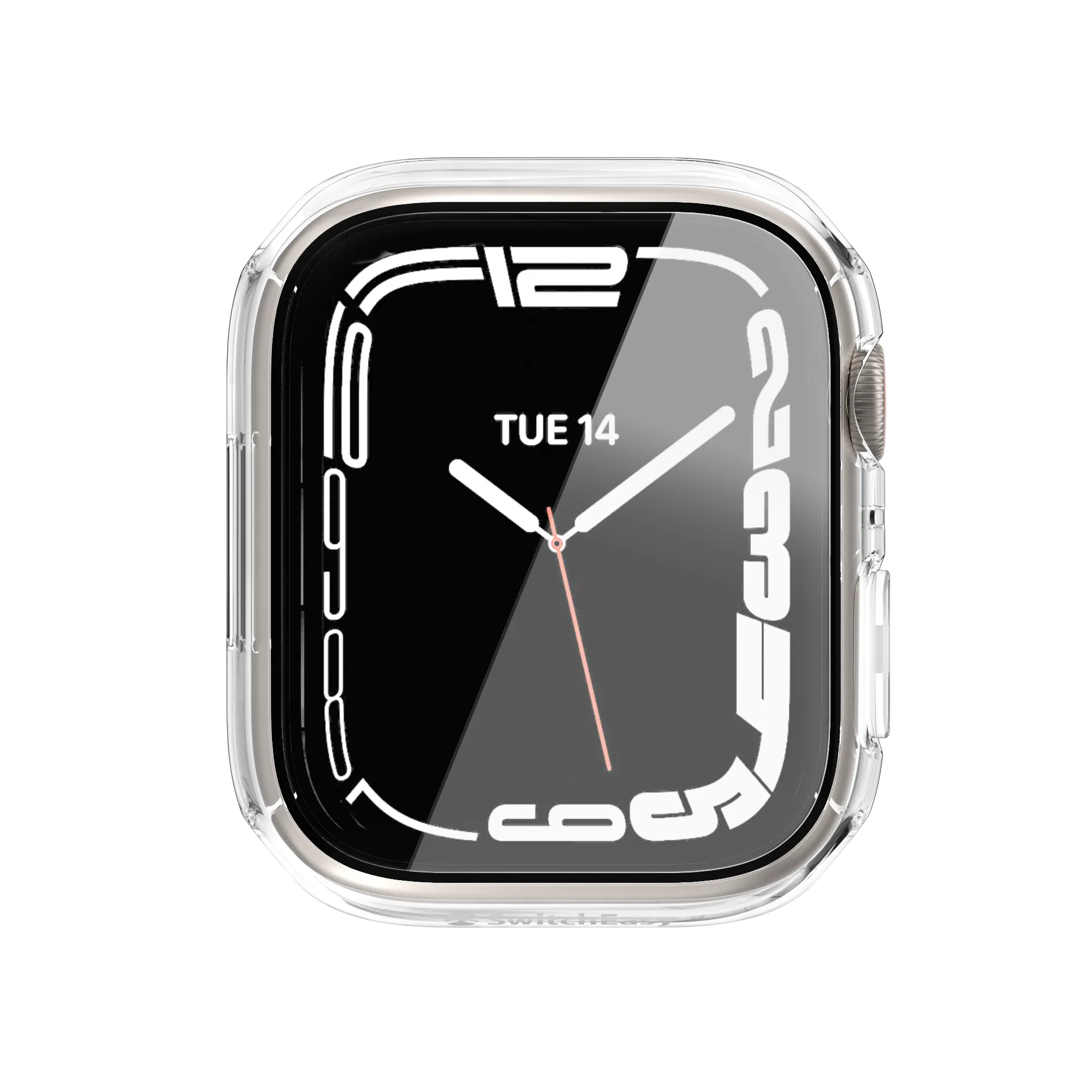 SwitchEasy Tempered Glass Hybrid Apple Watch Case