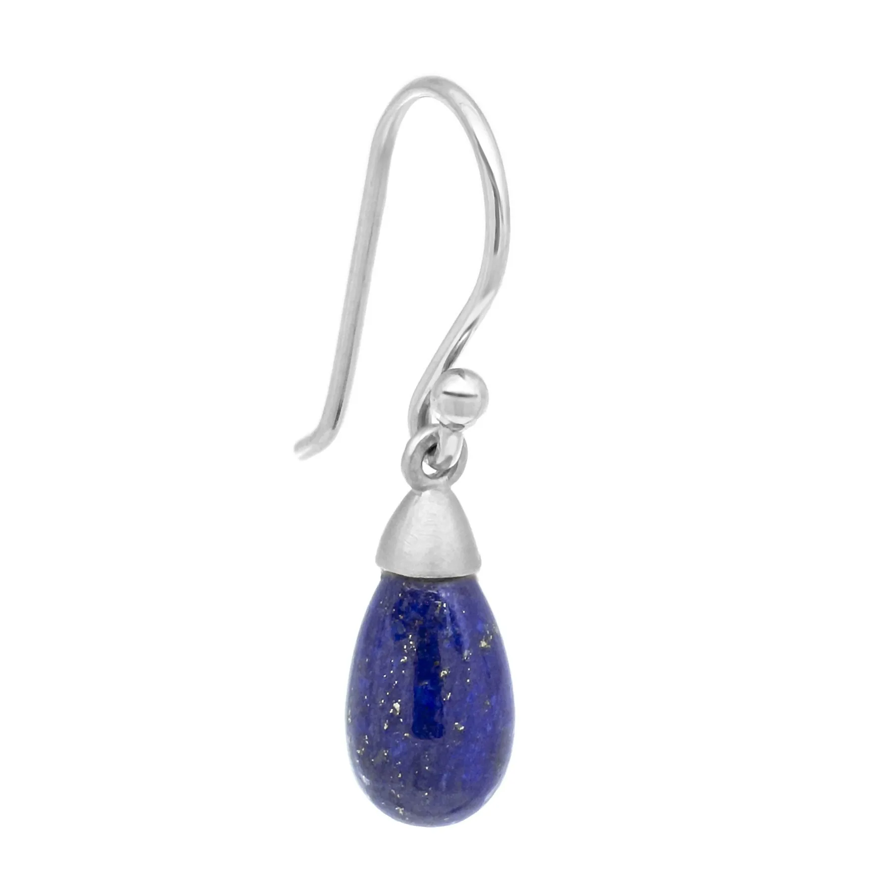 Teardrop Gemstone Drop Earrings