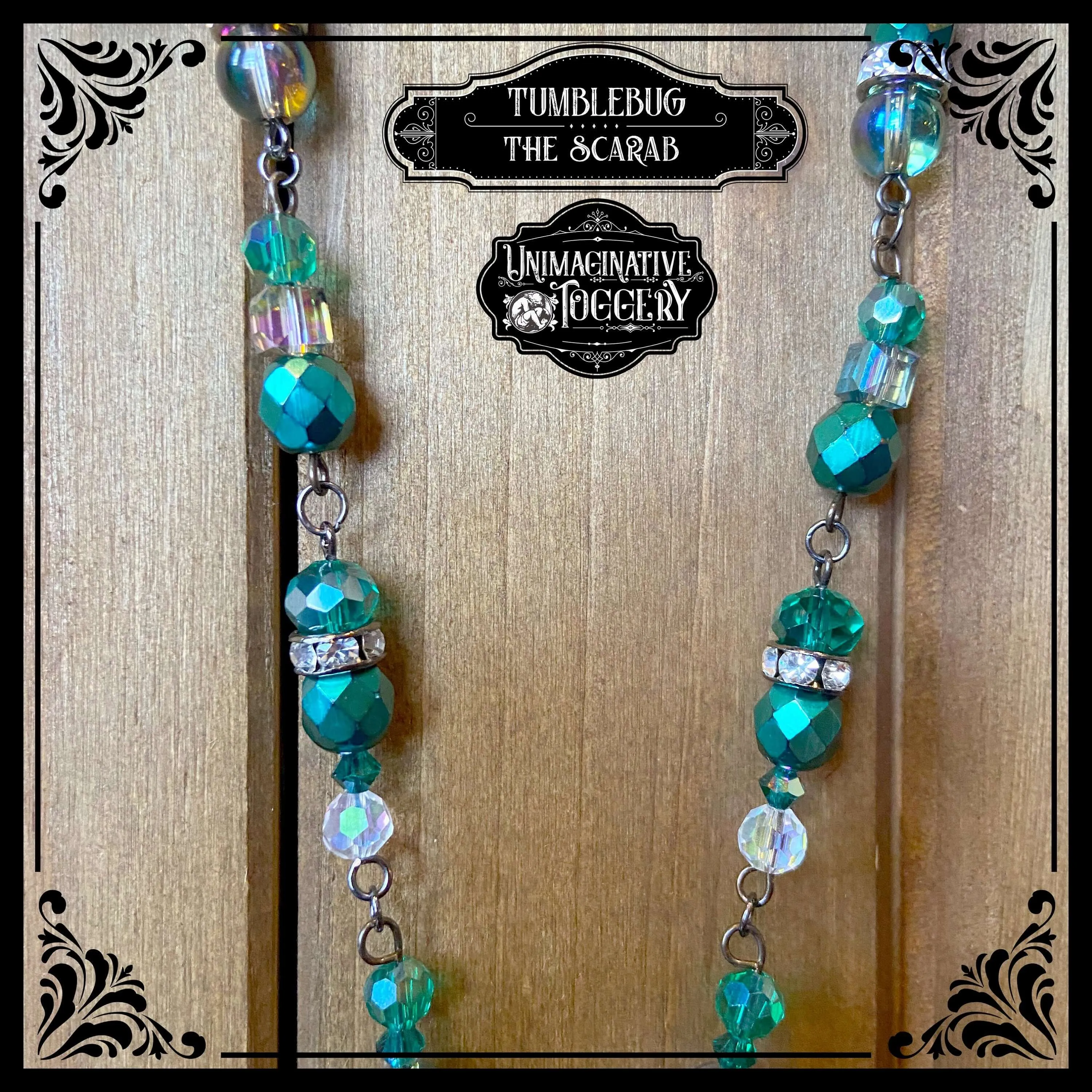 Tumblebug the Scarab necklace