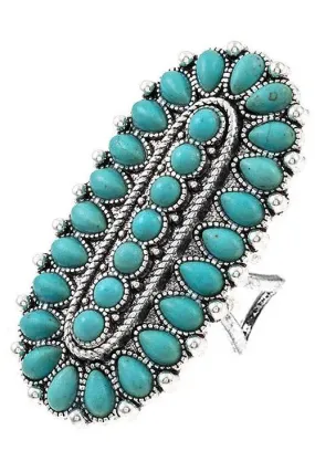 Turquoise Cuff Ring