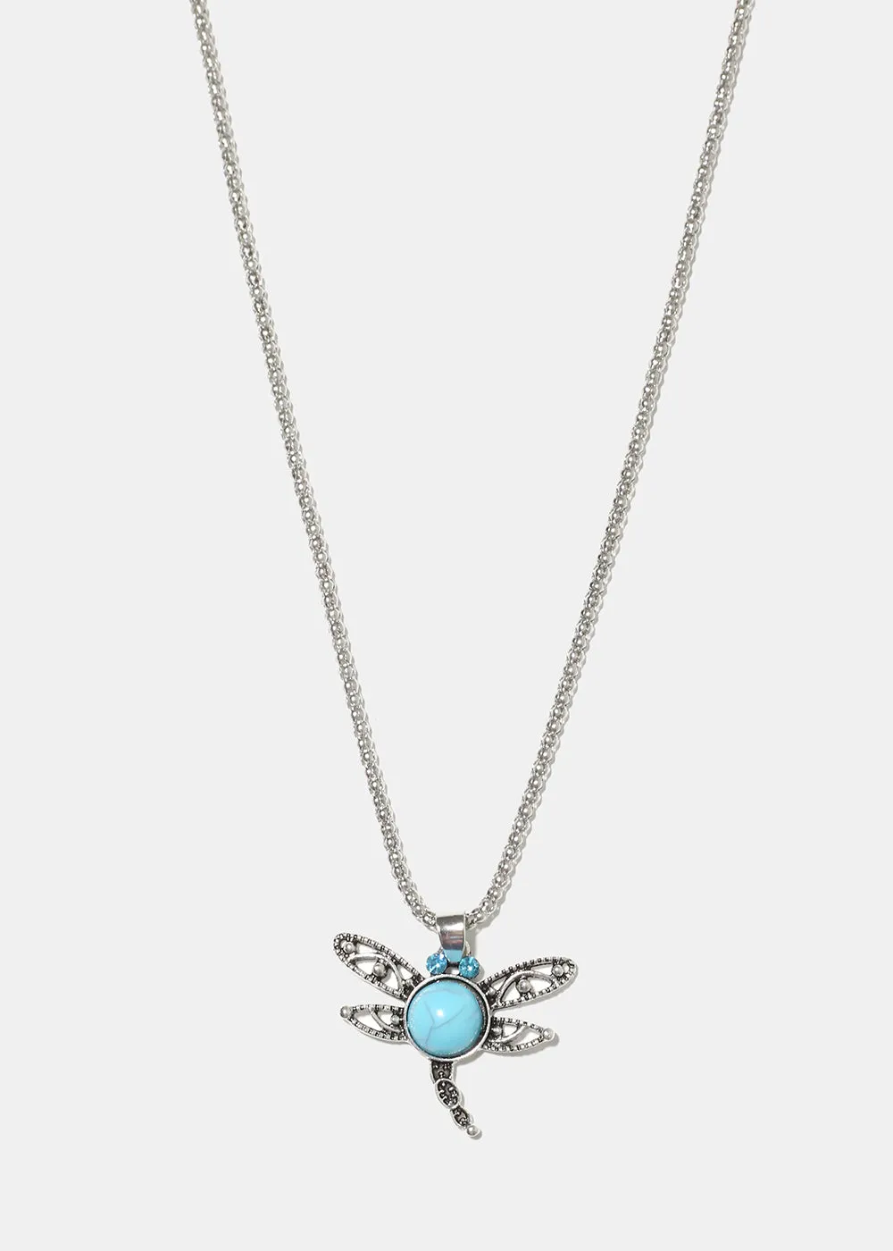 Turquoise Dragonfly Necklace