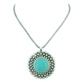 Turquoise Pendant Necklace