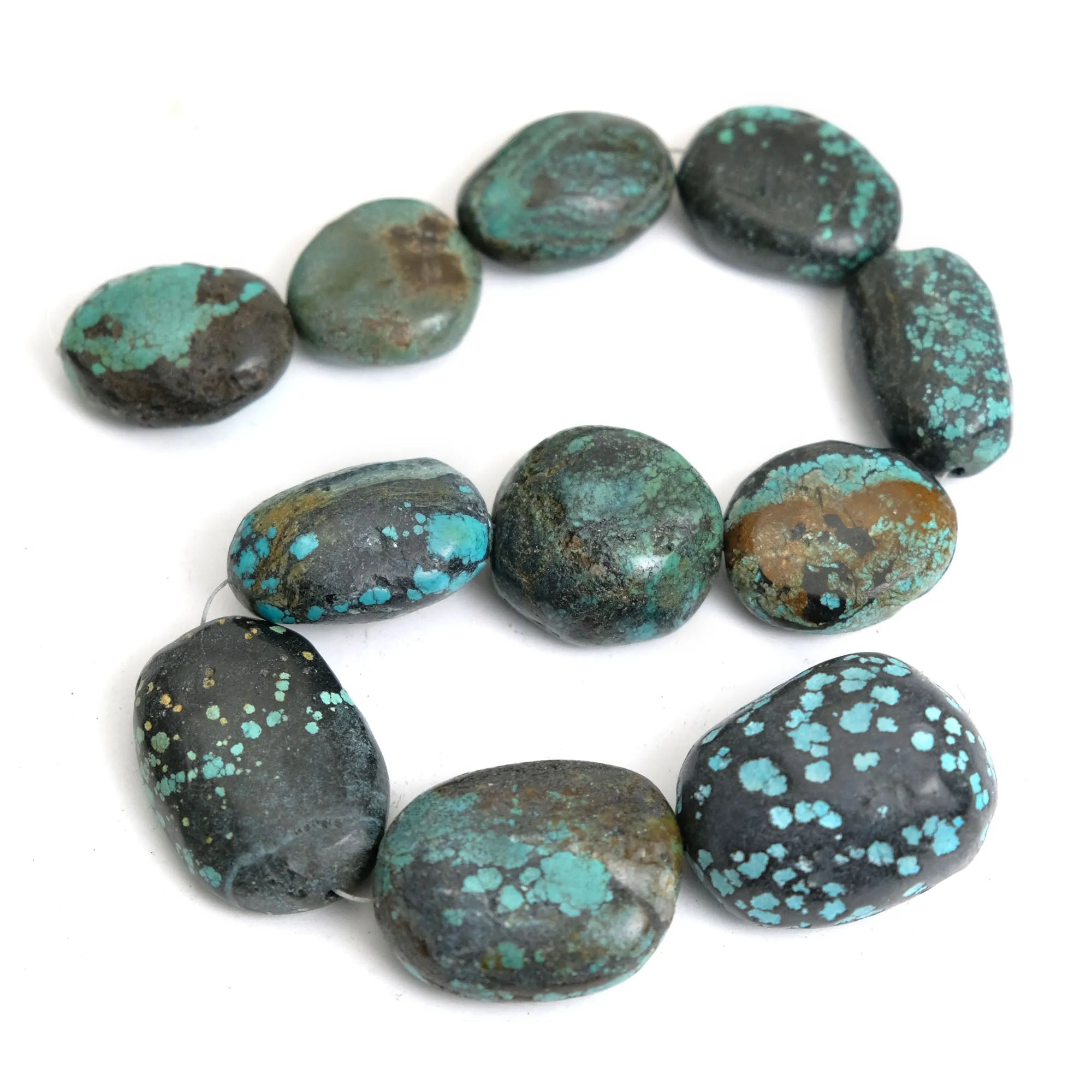 Turquoise Tibetan Natural XL Nuggets, A