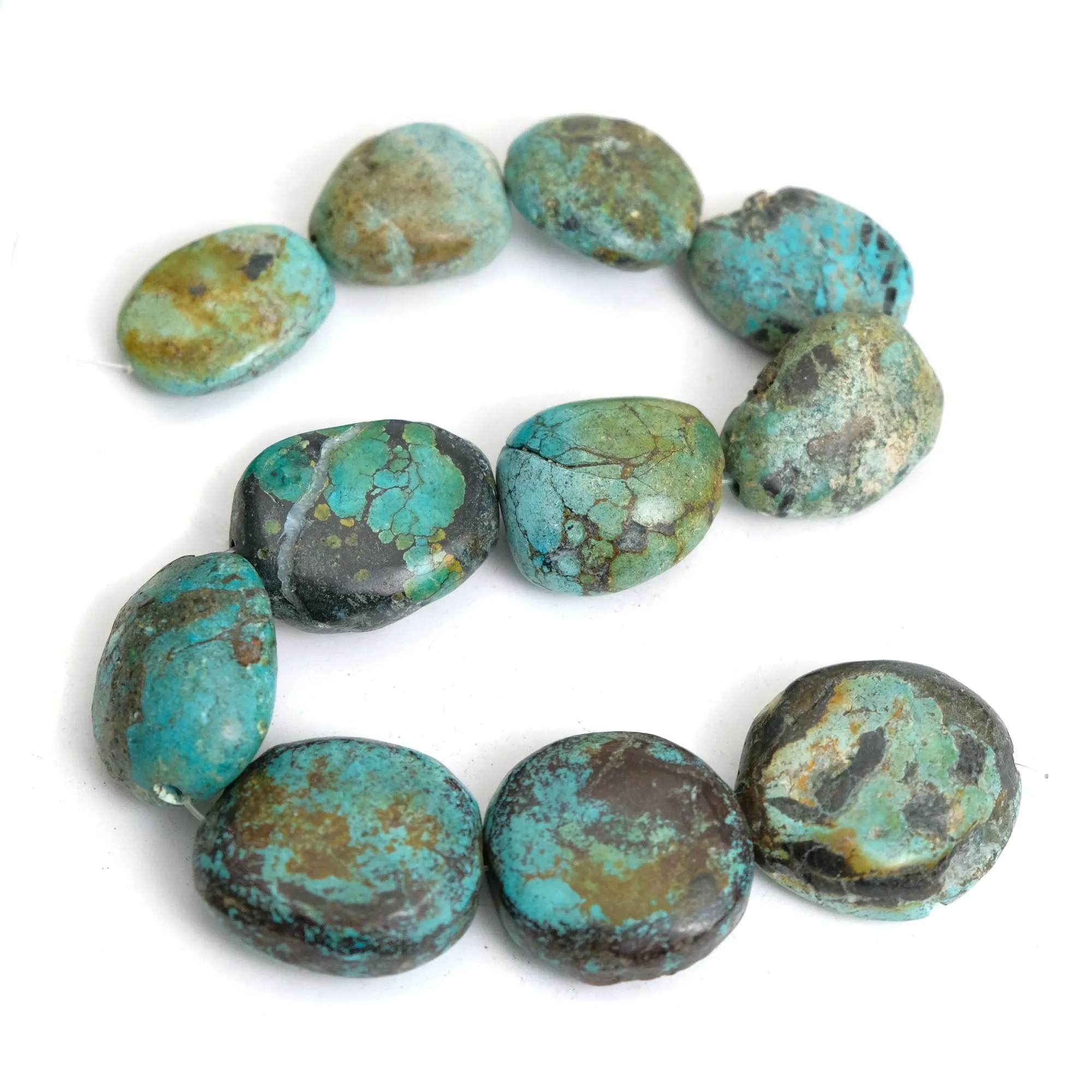 Turquoise Tibetan Natural XL Nuggets, A