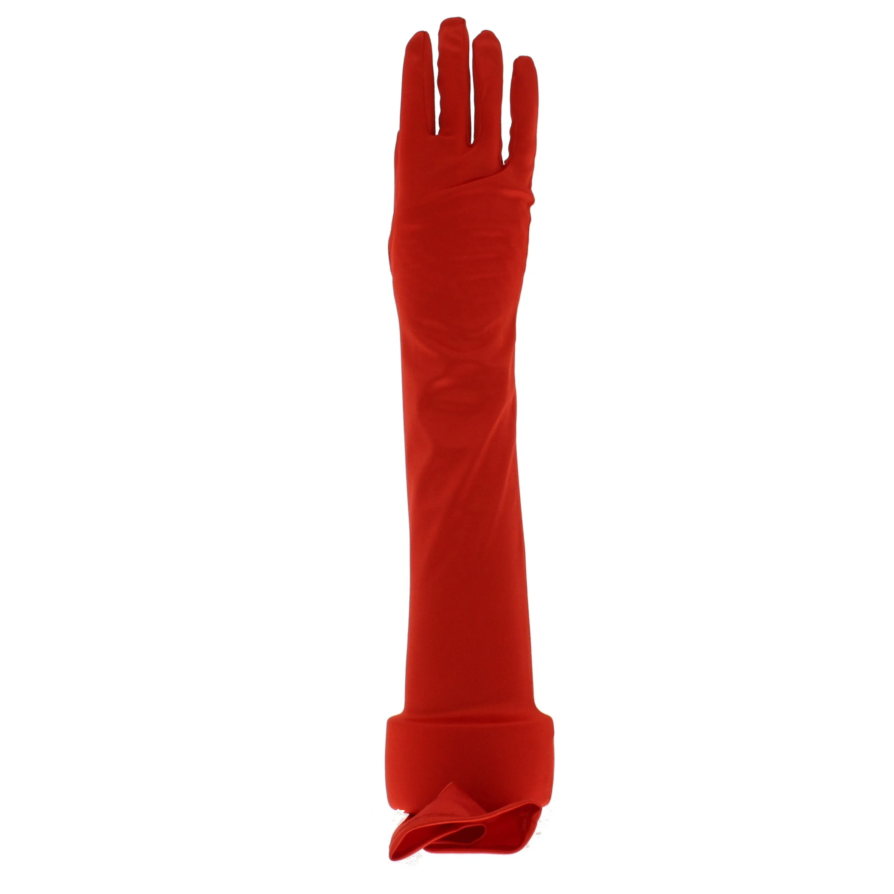 Very Long Satin Gloves