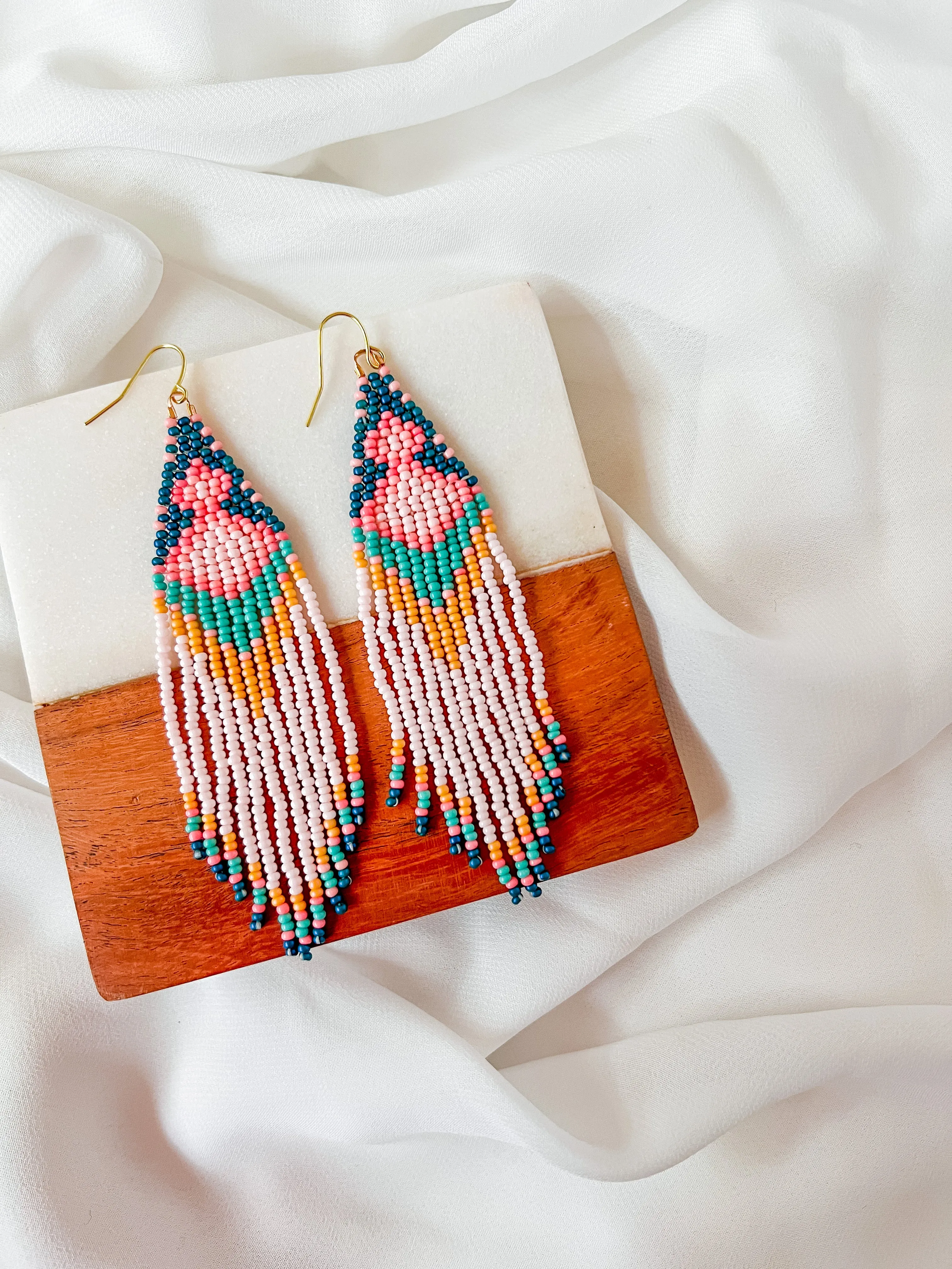 Virginia | Beaded Earrings