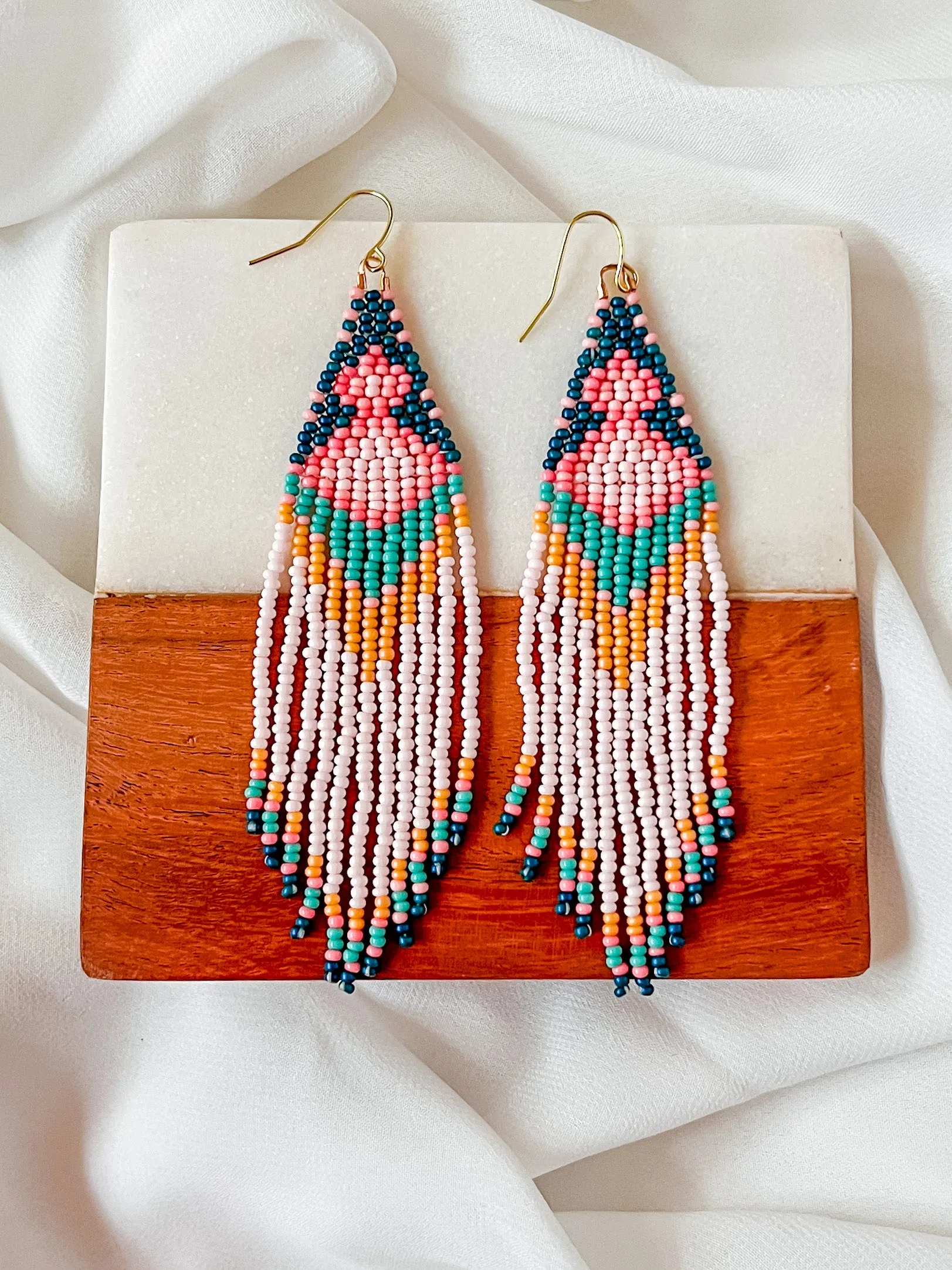 Virginia | Beaded Earrings