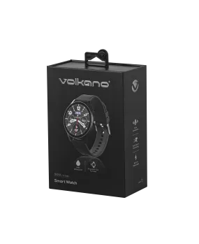 Volkano Fit Soul Series Smart Watch - Black