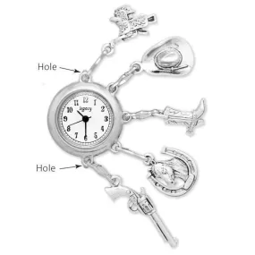 Western Bracelet Charm Watch Face